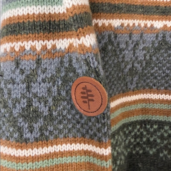 Royal Robbins Olive and Charcoal Zip-Up Merino Wool Sweater NWT - Picture 7 of 11